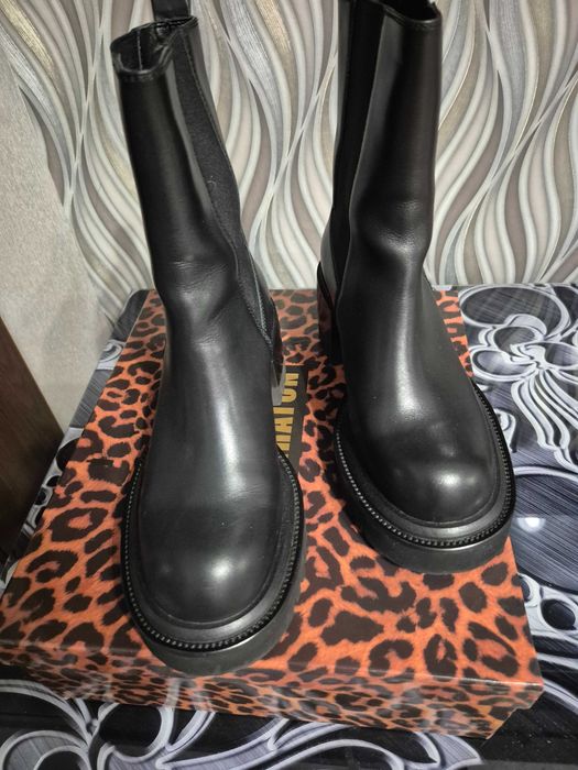 Черевики шкіряні