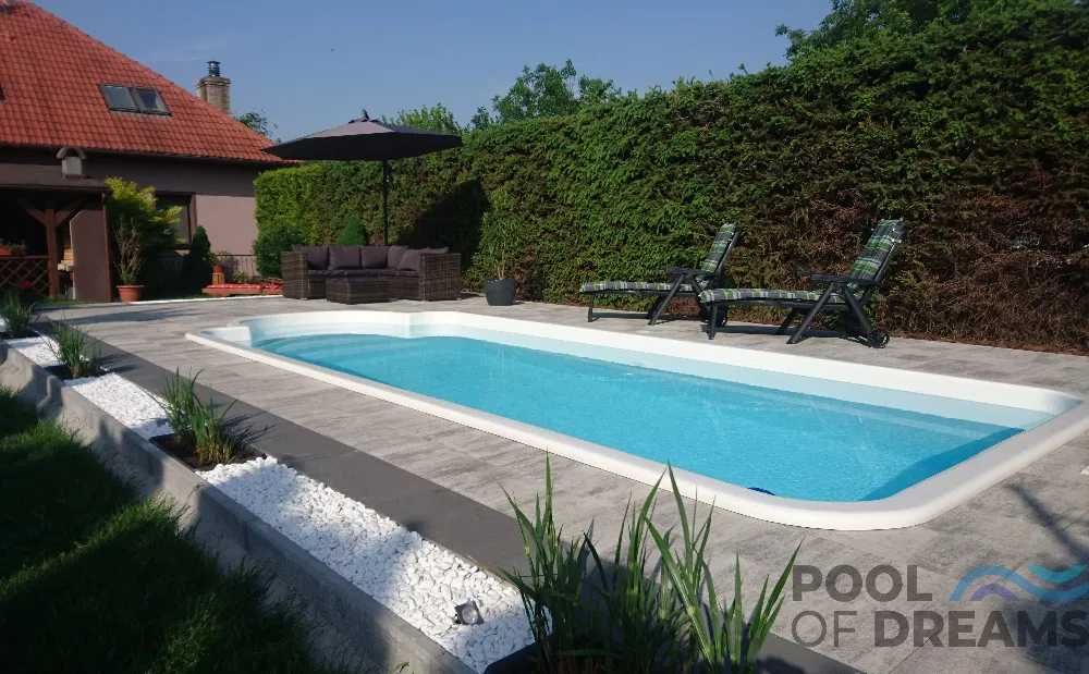 Basen poliestrowy 7.00x3.20x1.50