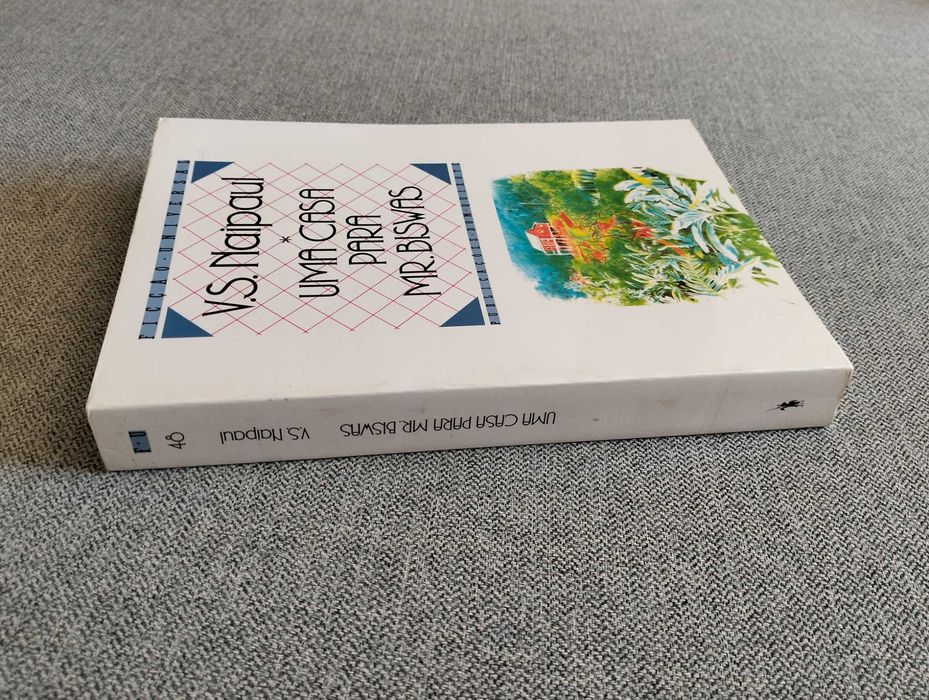 Livro "Uma casa para mr. Biswas" de V.S. Naipaul