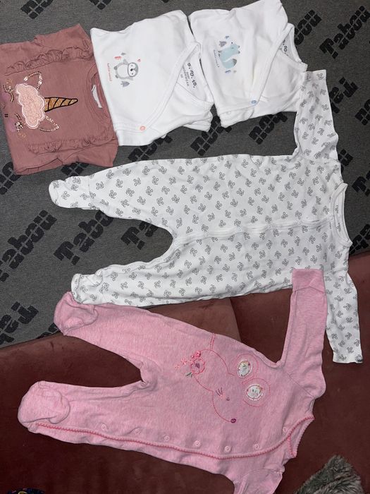 Kopertowe body Cool club 68 Coccodrillo Pajacyki dziewczęce śpiochy