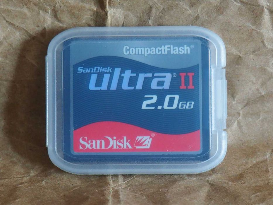 Karta pamięci Compact flash CF memory card SanDisk Ultra II 2Gb.