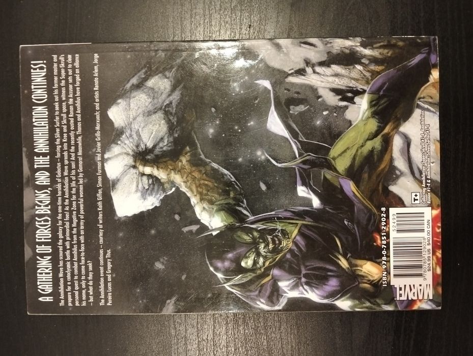 Marvel Annihilation Book 1, 2, 3