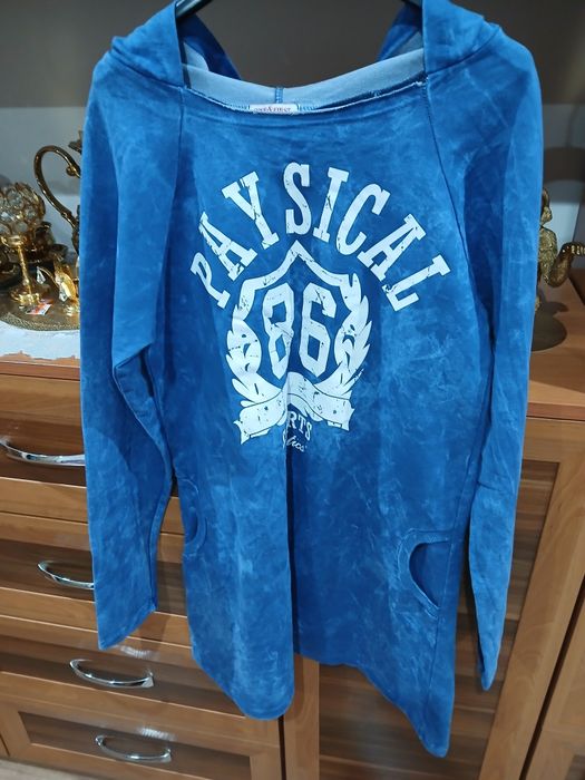 Tunika z kapturem I kieszeniami rozmiar 40