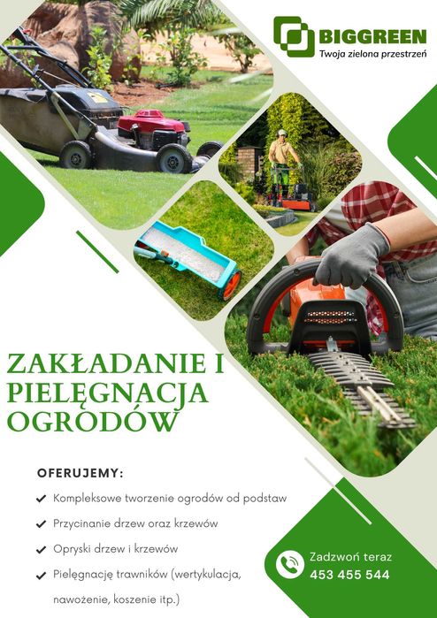 Zakładanie i Pielęgnacja ogrodów