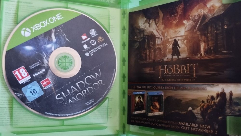 Shadow of Mordor Xbox one, wyprzedaż własnej kolekcji