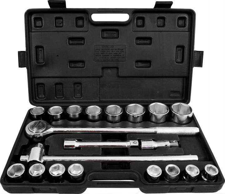 Klucze Nasadowe Deget 3/4″ 19-50 Mm 6-Kątne 21El V39075