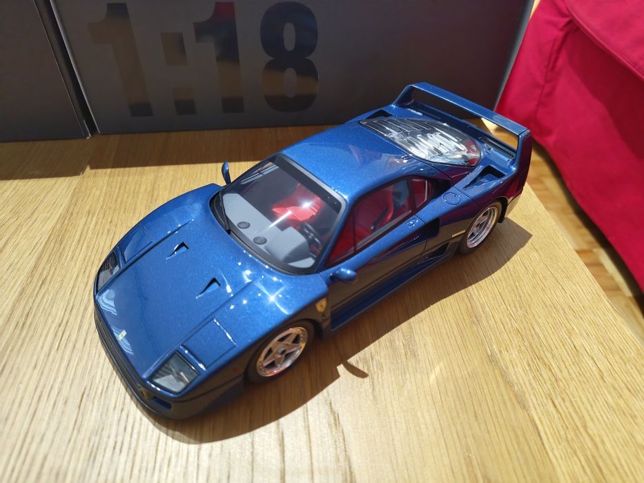 Ferrari F40 Blue | GT Spirit | 1:18