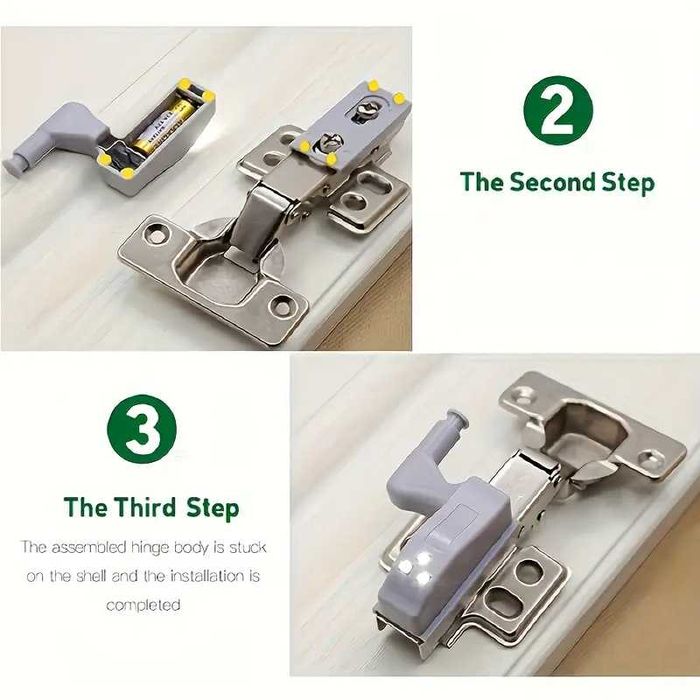 Oświetlenie do szafek LED - na zawiasy