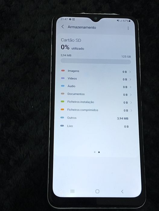 Smartphone Samsung Galaxy A12 dual sim desbloqueado
