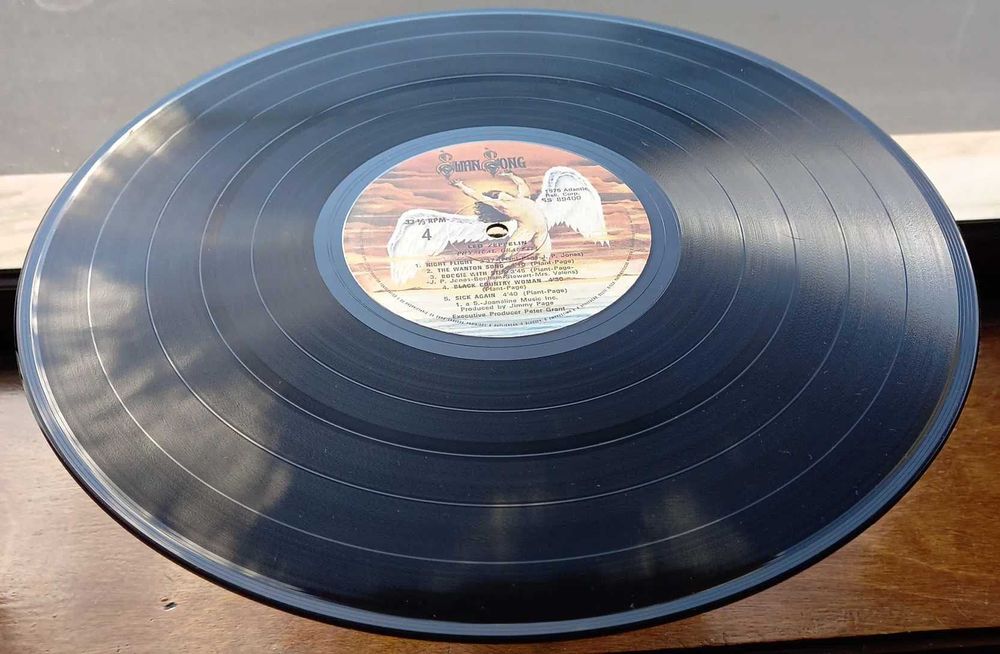 LP+DVD Led Zeppelin – Song Remains The Same - disco vinil duplo - 1976