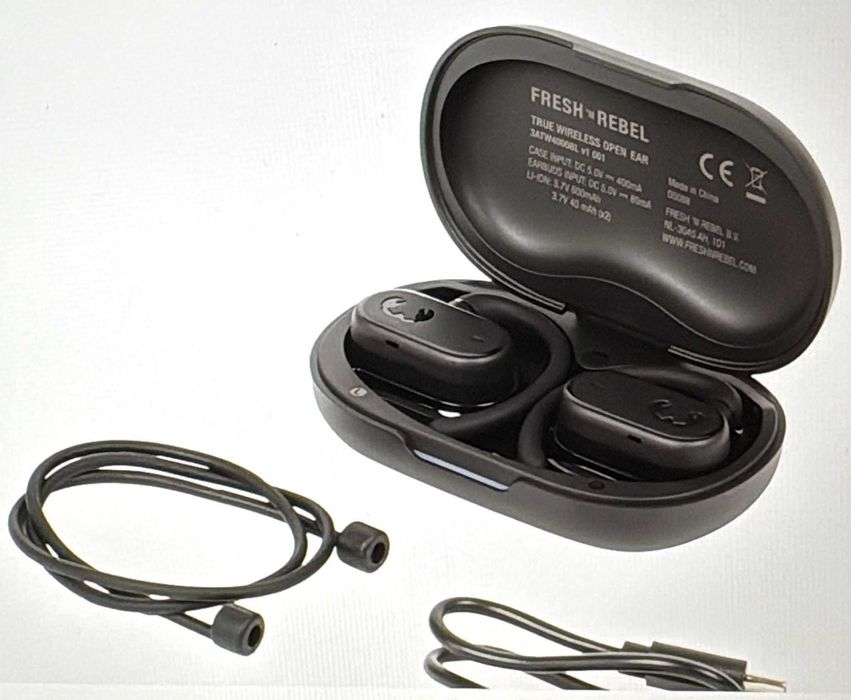 Bezprzewodowe słuchawki Fresh ’n Rebel, Nowe , mega mocne. Szare