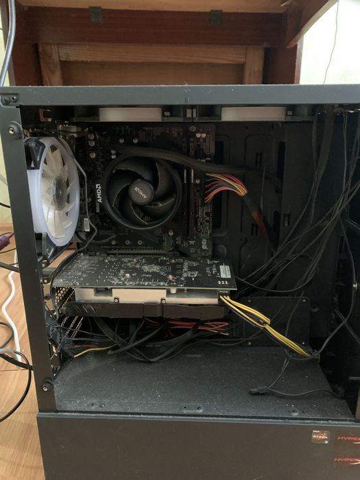 Продам компютер amd ryzen 5 5500 x Rx 580 2048sp 8gb