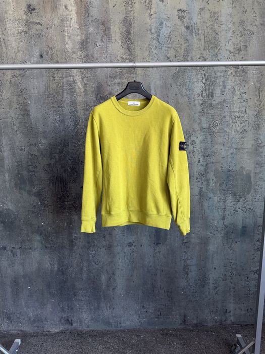 Свитшот Stone Island Cotton Yellow