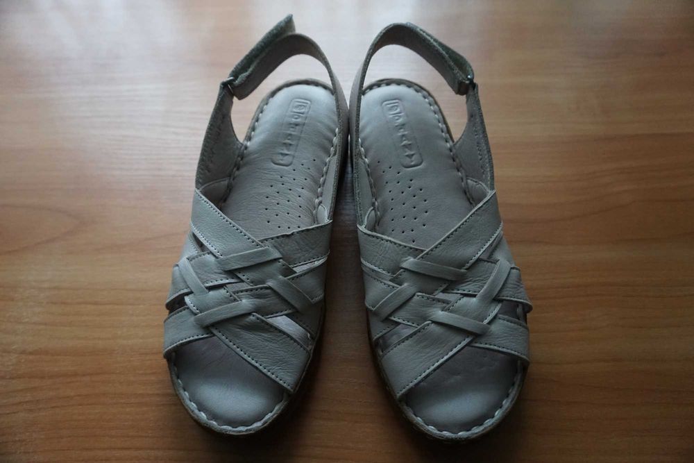 Босоножки женские кожаные, пр-во Турция, 36 размер, Phany