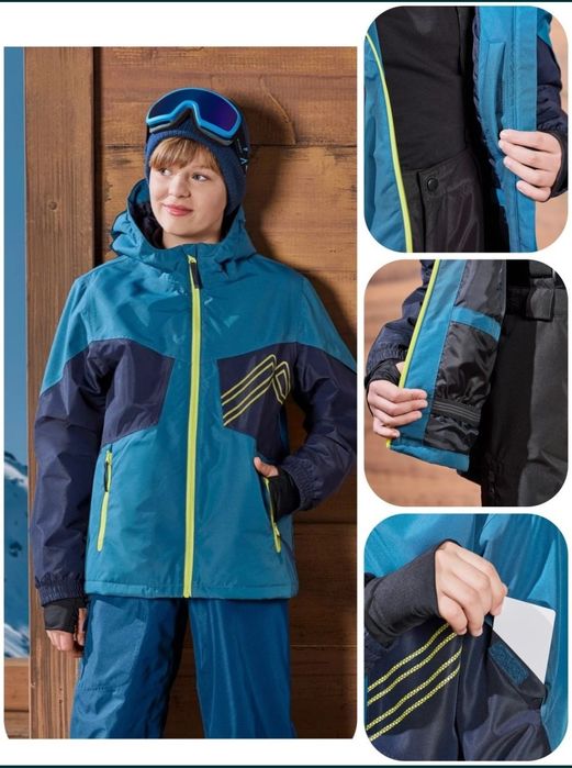 ТЕРМО костюми, комбінезони лижні мембранні від LIDL Німеччина 134-164