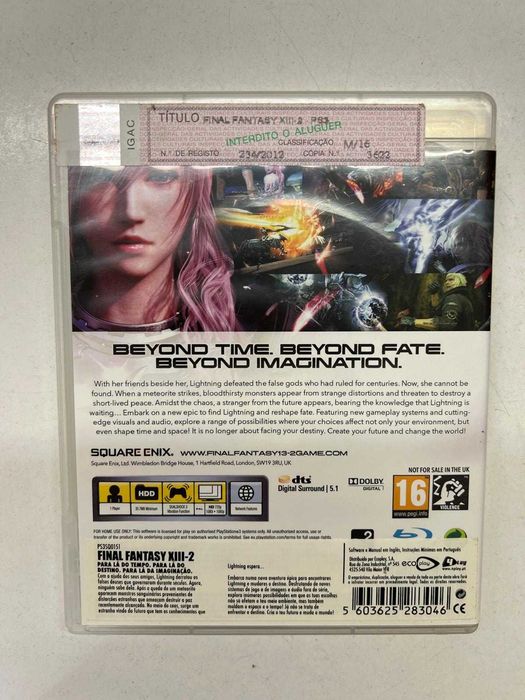PS3 - Final Fantasy XIII-2