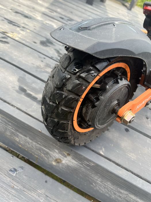 Kukirin g2 max , nowe opony nowe tarcze