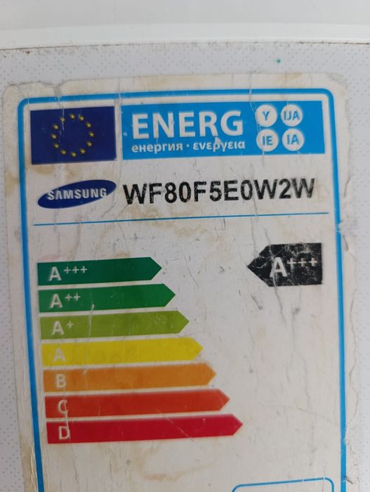 Pralka samsung eco bubble 8 kg