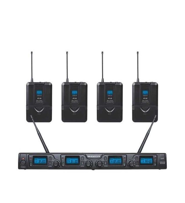 Kits de microfone sem fio (wireless) disponível com (1 , 2 ou 4 micro)