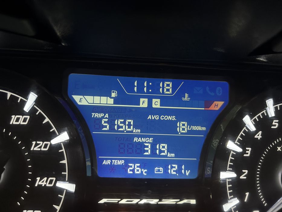 Honda forza 125cc, revisao dos 24000 realizada.