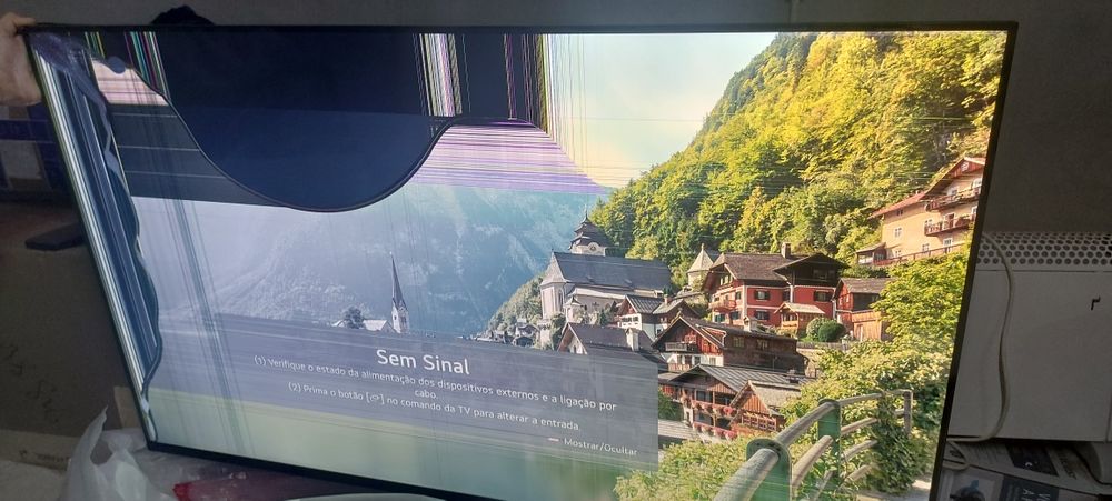 TV LG 55" ultra HD  Leia anúncio