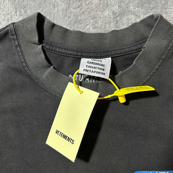 футболка Vetements My Name Is S M L