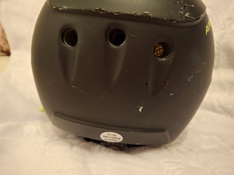 Kask Alpina Carat Le Visor Hm Charcoal Neon Matt 18/19