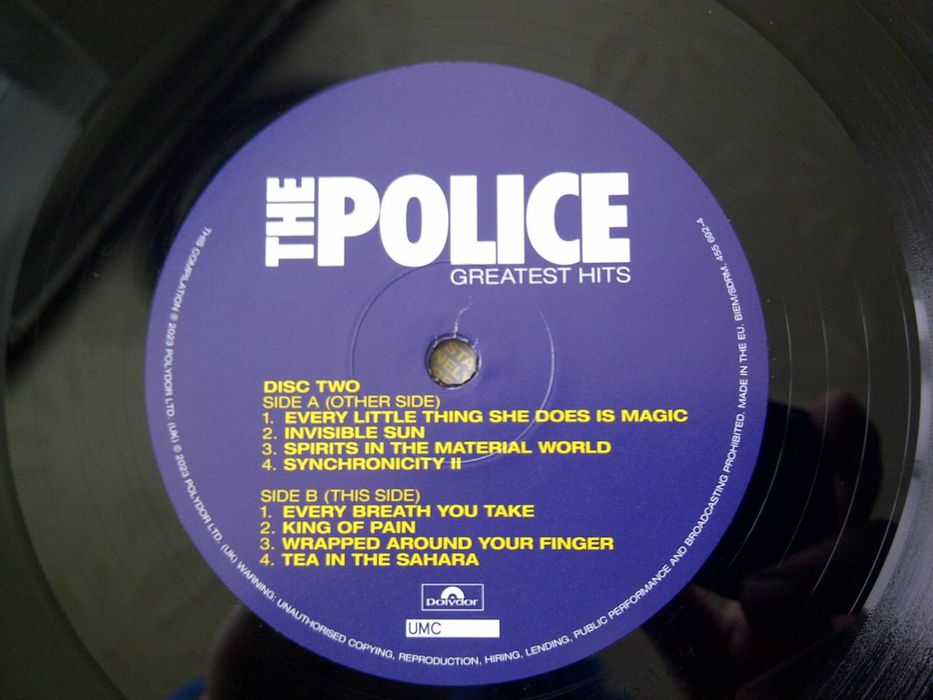 The Police Greatest Hits 2LP