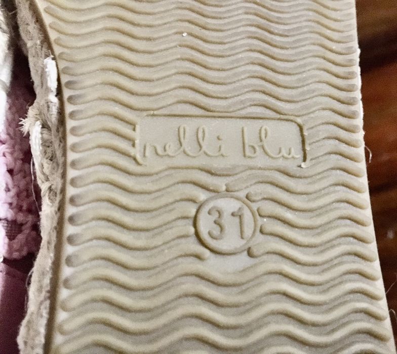 Espadryle nelli blu baleriny rozmiar 31 18 cm