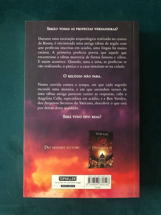 O Sétimo mandamento  - Tom Fox - LIVRO