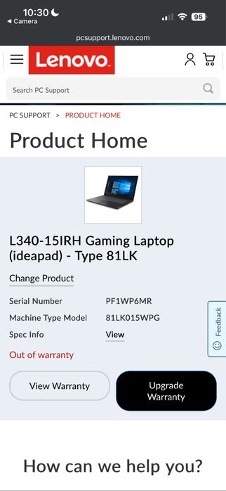 PC gamer (gaming) Lenovo preto