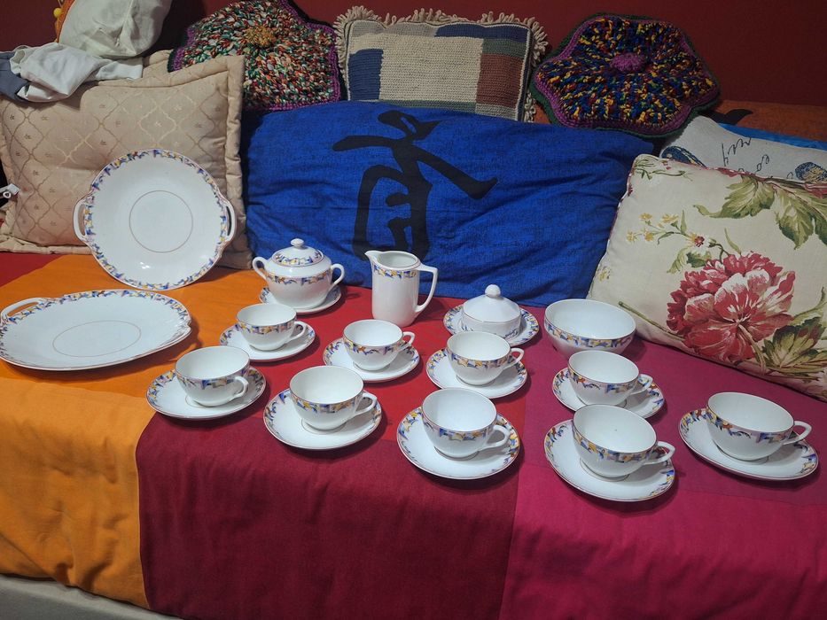 Serviço de Chá Porcelana (Coimbra Portugal)