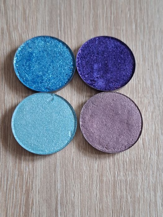 Cienie pojedyncze Glamshop 4szt.