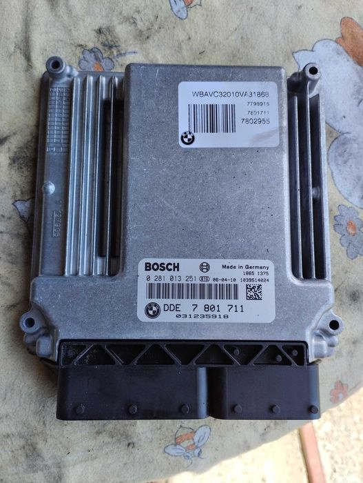 BMW komputer sterownik silnika 2.0D DDE 7801711