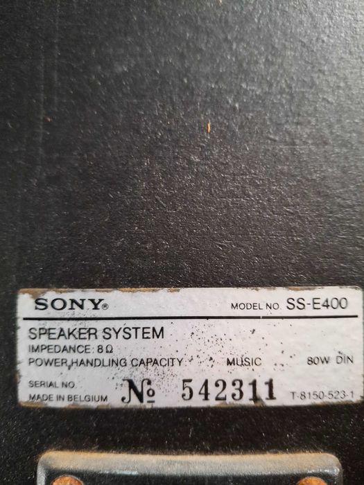 Colunas Sony SS-E400