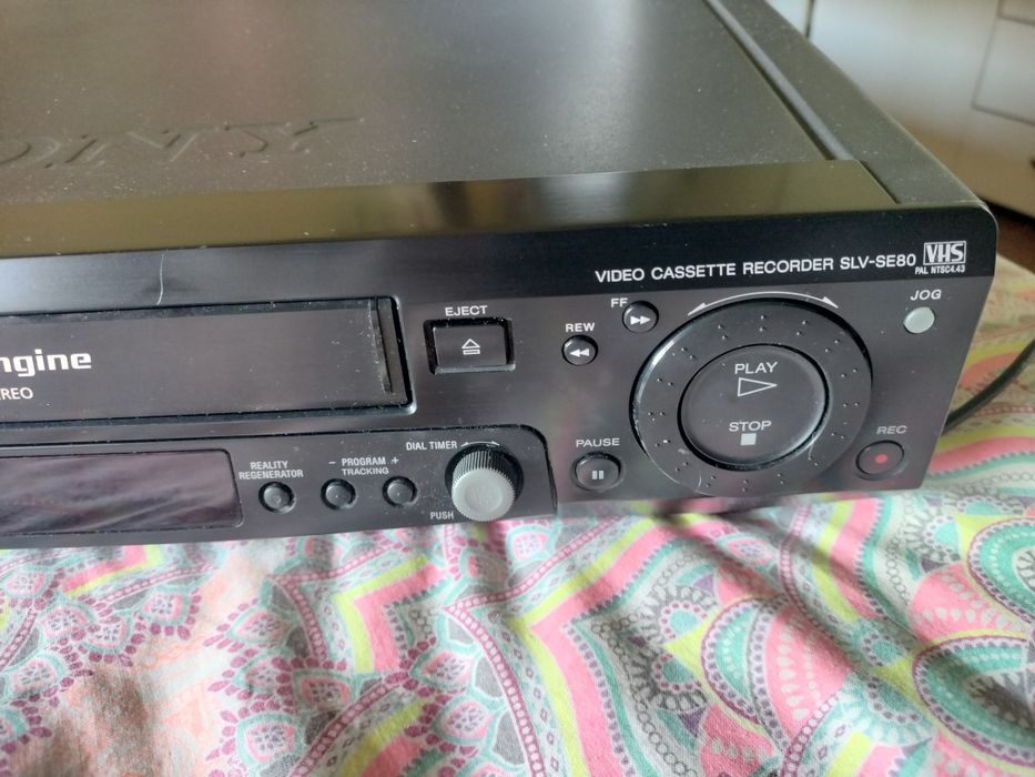 Leitor e Video gravador VHS SONY SLV SE 80 Smart engine irrepreensível como novo