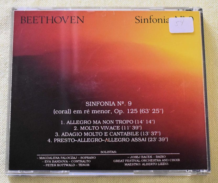 Beethoven - Sinfonia N.º 9 - Great Festival Orchestra And Choir