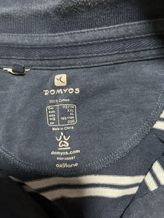 Koszulka w paski polo domyos