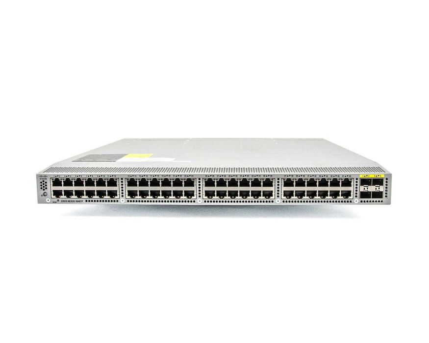 N3K-C3048TP-1GE - 48x 1GE RJ45, uplink 4x 10G SFP+, 2x Zasilacz,