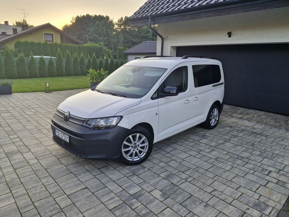 Volkswagen Caddy 2022 Bezwypadkowy *Klima *Tempomat *Hak *Salon PL *Faktura VAT 23%