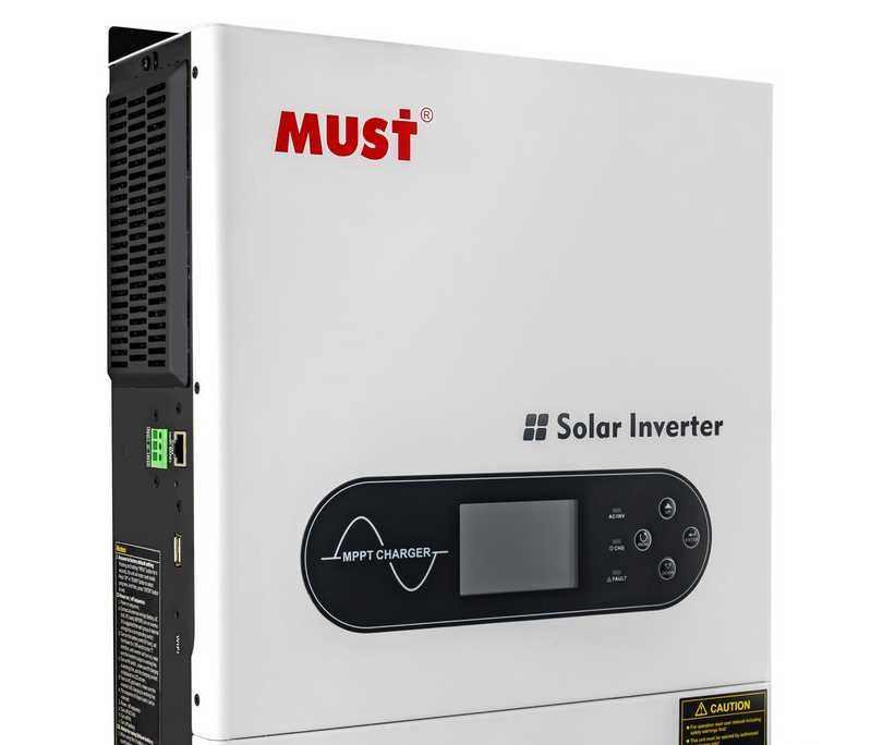 Гибридный инвертор MUST PV18-2012ECO 2 кВт 12 В