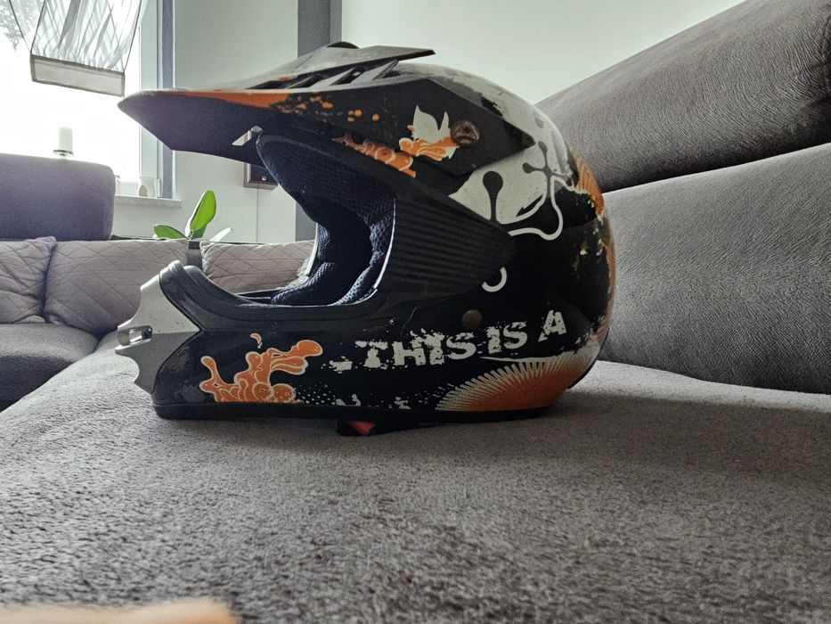 Kask full face rozmiar L  do Crossa/quad