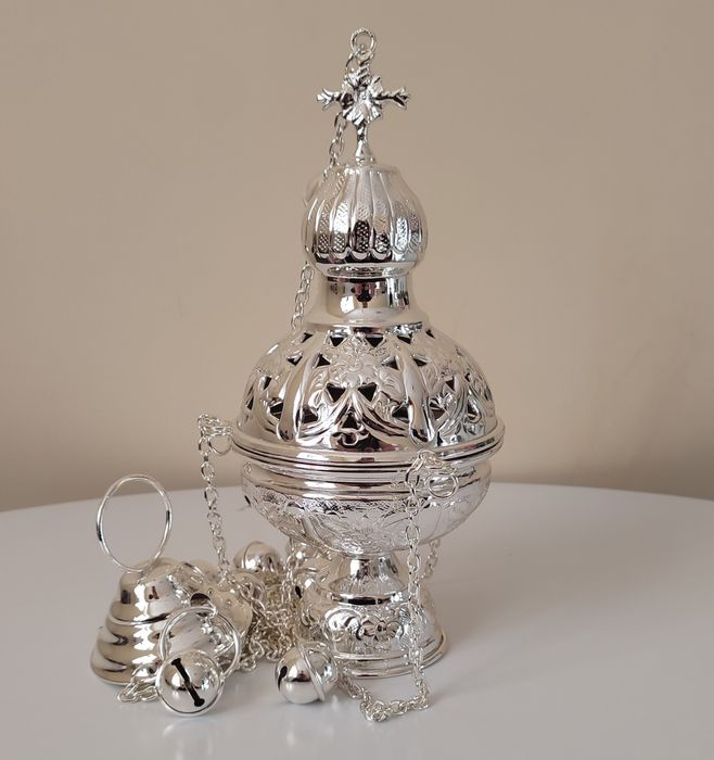 Кадило середнє посрібленне Греція