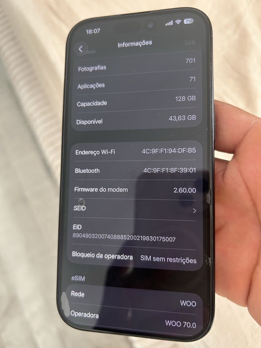 Iphone 16 pro usado