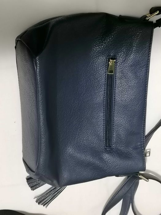 Mala azul em excelente estado