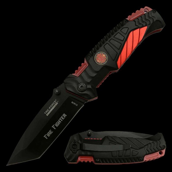 NÓŻ Ratowniczy STRAŻACKI USA Tac-Force Evolution TANTO TFE-A028T-FD