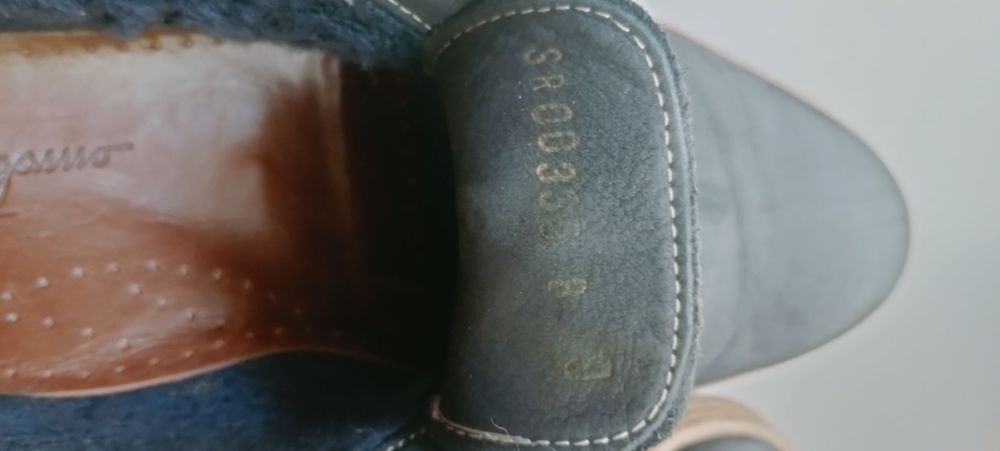 Мокасини шкіряні Salvatore Ferragamo