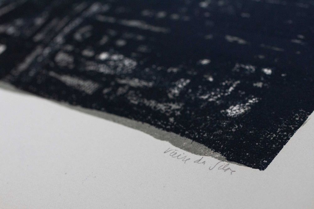 Vieira da Silva – Litografia "Minuit" (7/40, assinada)