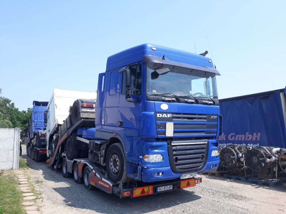 SKUP DAF 75 85 95 xf CF ati CAŁE części SILNIK skrzynia biegów ZF