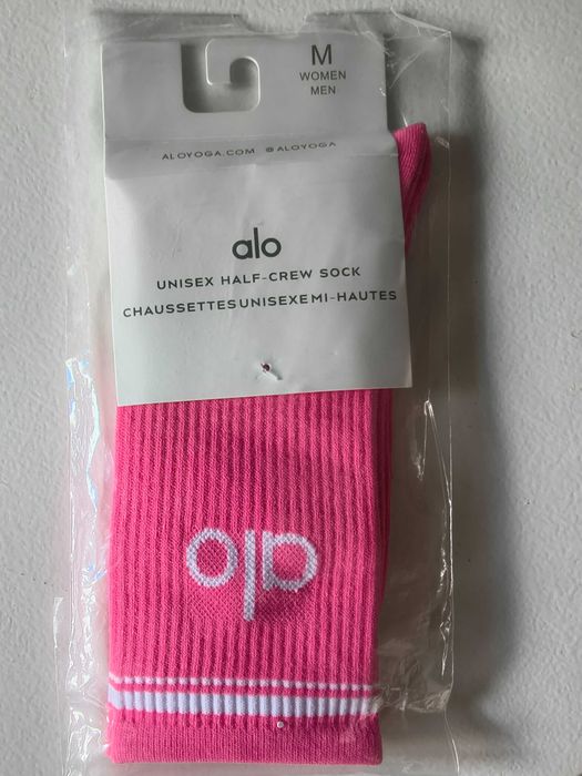 Meias de algodão alo yoga
